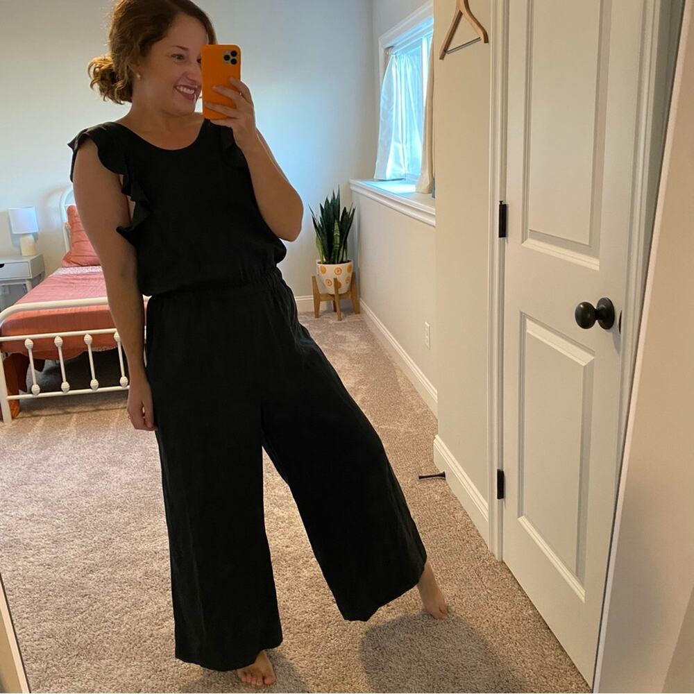 Ulla Johnson Black Sexy Jumpsuit One Piece 4 - Picture 6 of 15